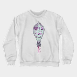 Grow At Your Own Pace Succulent Crewneck Sweatshirt